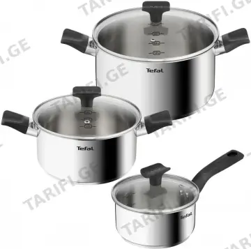 ნაკრები ქვაბების 1*3 TEFAL B925S655