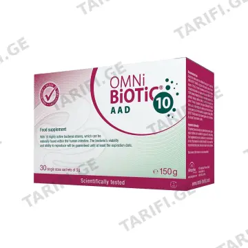 ომნი-ბიოტიკი - Omni-Biotic 10 AAD 5გ 30 საშეტი