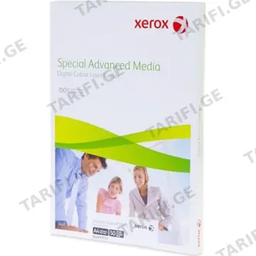 ქაღალდი XEROX LASER WINDOW DECAL A4 ფირი 200 G/M2 003R97494 (50 SHEETS)