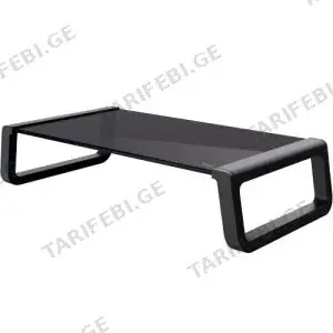 Trust Monta Glass Monitor Stand Black