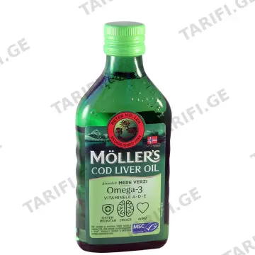 მიოლერი - Mollers ომეგა 3 ვაშლი 250მლ