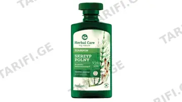 ფარმონა შამპუნი 5218 Herbal Care Horsetail დაზიანებული და სუსტი თმისთვის 330მლ *
