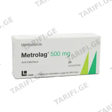 მეტროლაგი - Metrolag 500მგ 24 ტაბლეტი