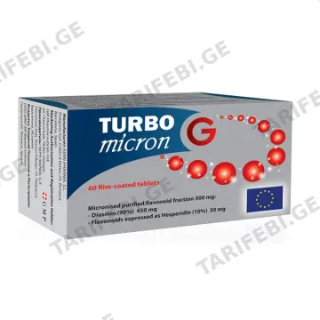 ტურბო მიკრონ G - Turbo Micron G 500მგ 60 ტაბლეტი Gmp