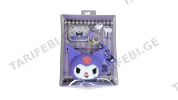Kuromi Airpods TWS-k19 - იასამნისფერი