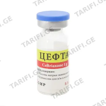 ცეფტა - Cefta 1გ 1 ფლაკონი