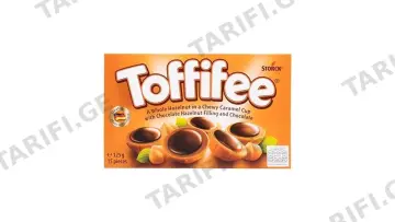 Toffifee კარამელი შოკოლადით 125გრ