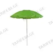 ზღვის ქოლგა 2m - მწვანე with plastic tilt and flap