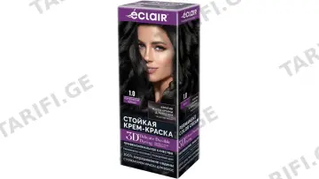 ეკლარი თ/ს 3D 2612/8485 სამეფო შავი N1.0 *