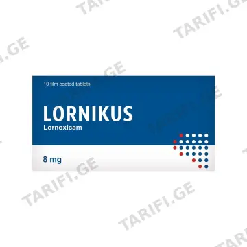 ლორნიკუსი - Lornikus 8მგ 10 ტაბლეტი