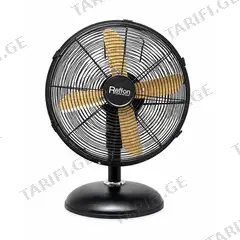 მაგიდის ვენტილატორი Reffon FT-30M 40W ხის შავი