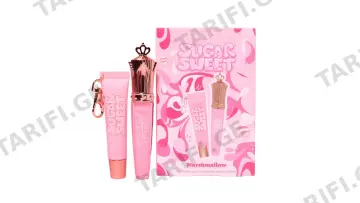 სანქისდი ნაკრები 1162 ტუჩის Sugar Sweet Lip Duo Marshmellow 2 გლოსი 16/6მლ *
