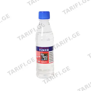 0.3ლ სინთეთიკური გამხსნელი FAWORI SYN.TINNER