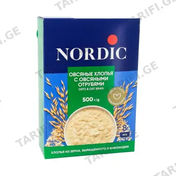 ფაფა შვრიის ქატო 500გ 0077 ნორდიკი - Nordic