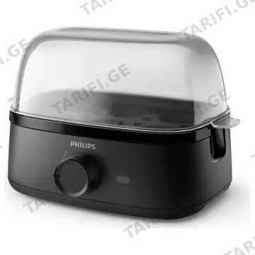 კვერცხის სახარში PHILIPS HD9137/91 6 კვერცხისთვის 400W
