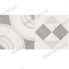 კაფელი Super Ceramica DÉCOR SENA GRIS RVTO 30X60სმ
