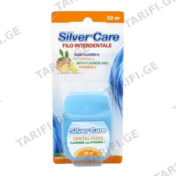 კბილის ძაფი + ვიტამინი C სილვერქეა - Silver Care
