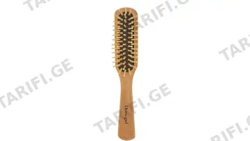 დონეგალ სავარცხელი 0241 ხის ტარით მოგრძო Nature Gift Brush 21სმ *