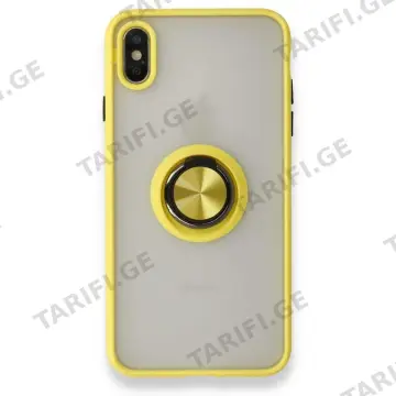 iPhone Xs Max Montreal Ring სილიკონის ქეისი ბეჭდით