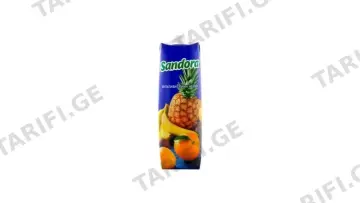 Sandora წვენი მულტიხილი 0.97ლ