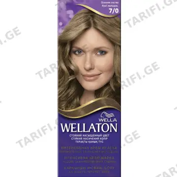 თმის საღებავი WELLATON 7/0 MITTELBLOND