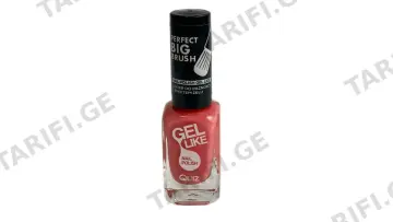 ქუიზი ფრჩხილის ლაქი 6761 Gel Like nail polish 10.5მლ.N729 *