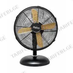 მაგიდის ვენტილატორი Reffon FT-30M 40W ხის შავი