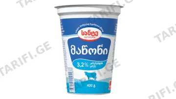სანტე მაწონი 3.2% 400 გ.